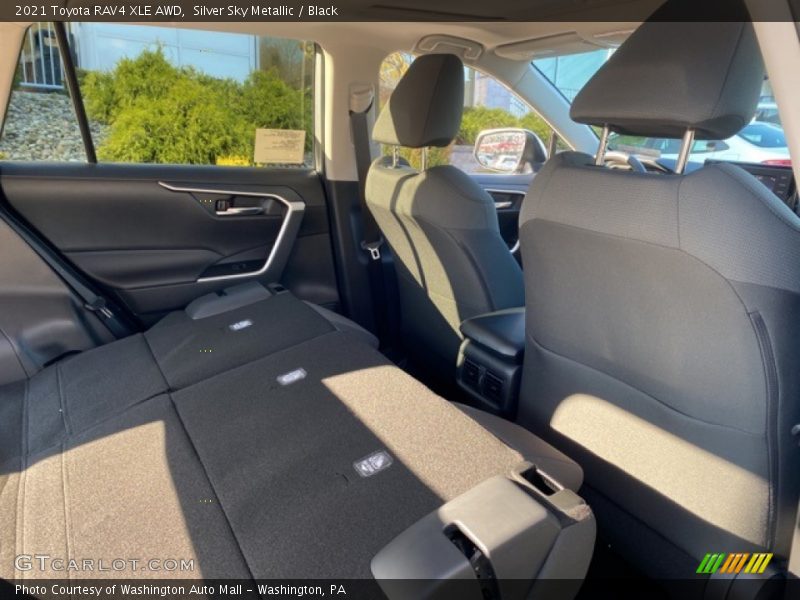 Silver Sky Metallic / Black 2021 Toyota RAV4 XLE AWD