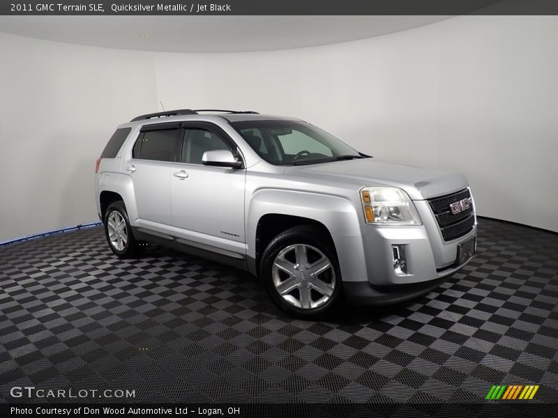 Quicksilver Metallic / Jet Black 2011 GMC Terrain SLE