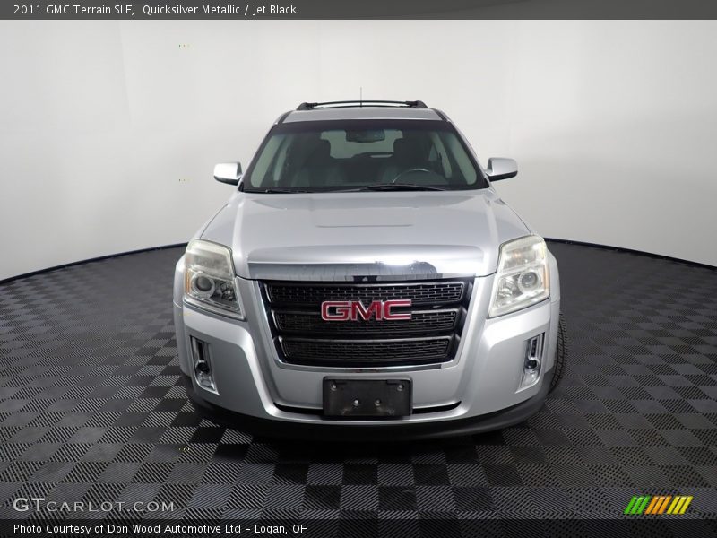 Quicksilver Metallic / Jet Black 2011 GMC Terrain SLE