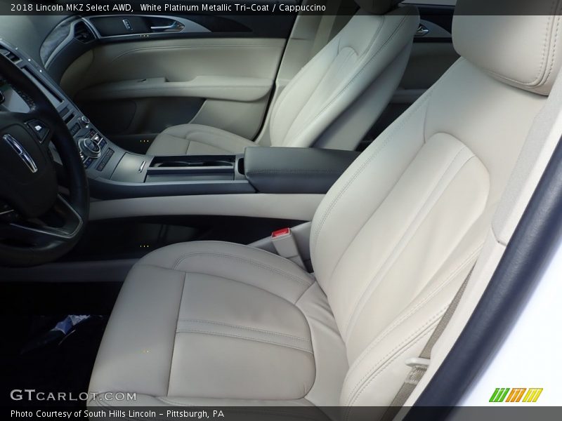 Front Seat of 2018 MKZ Select AWD