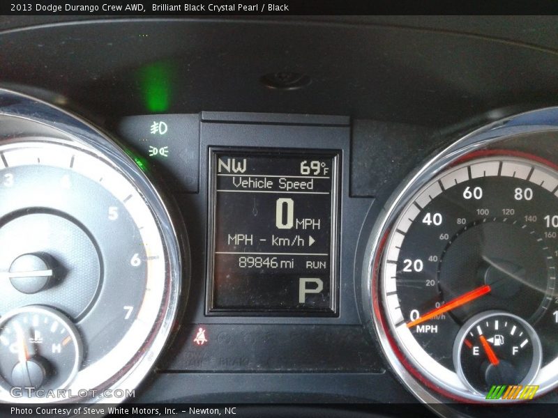  2013 Durango Crew AWD Crew AWD Gauges