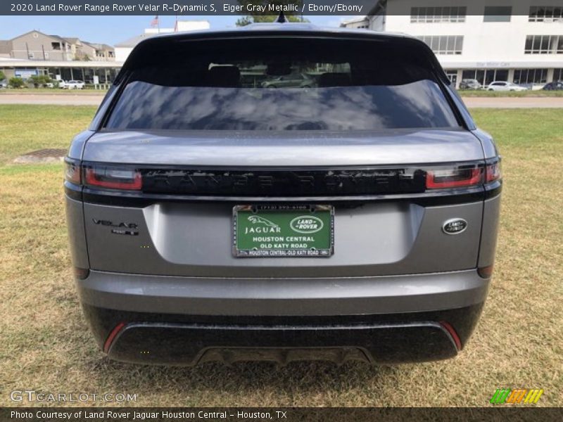 Eiger Gray Metallic / Ebony/Ebony 2020 Land Rover Range Rover Velar R-Dynamic S