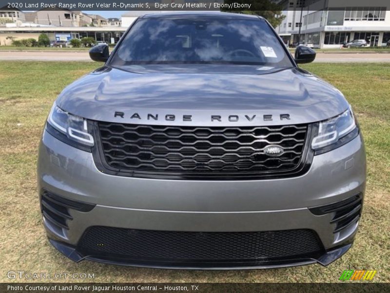 Eiger Gray Metallic / Ebony/Ebony 2020 Land Rover Range Rover Velar R-Dynamic S