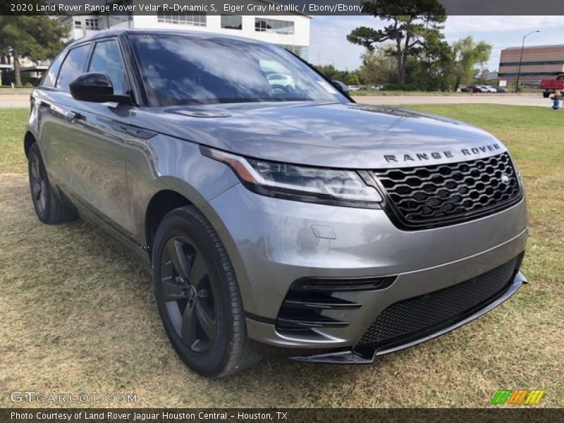 Eiger Gray Metallic / Ebony/Ebony 2020 Land Rover Range Rover Velar R-Dynamic S