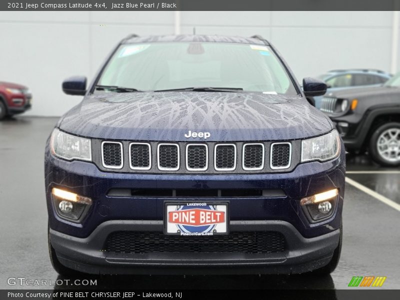 Jazz Blue Pearl / Black 2021 Jeep Compass Latitude 4x4