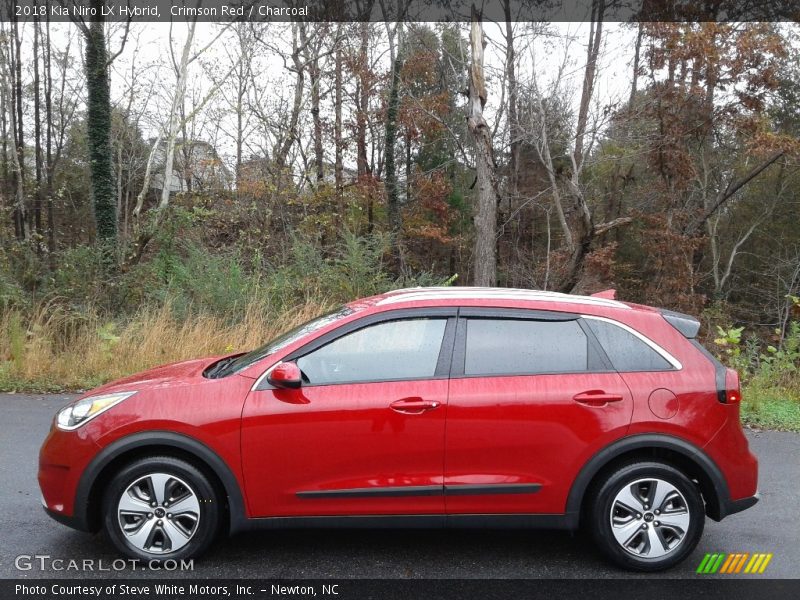  2018 Niro LX Hybrid Crimson Red