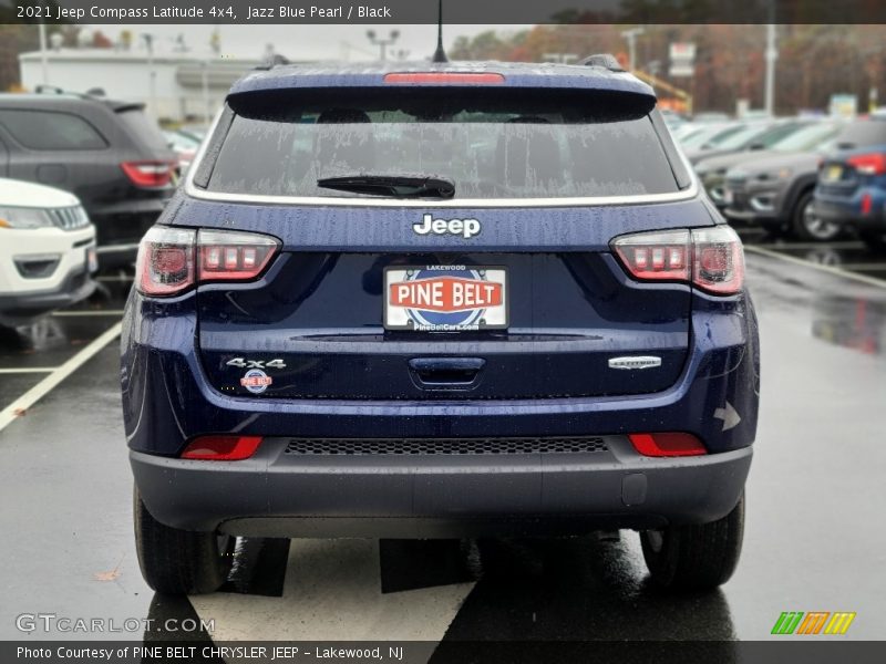 Jazz Blue Pearl / Black 2021 Jeep Compass Latitude 4x4