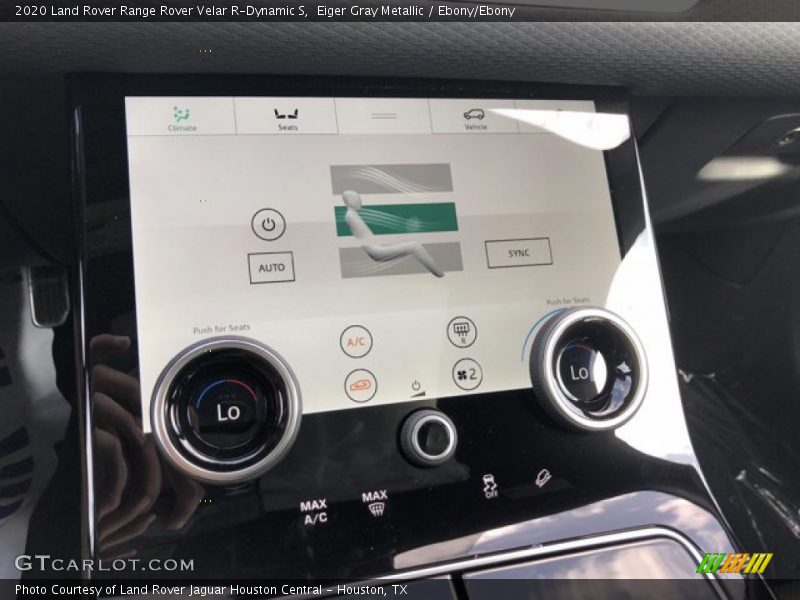 Eiger Gray Metallic / Ebony/Ebony 2020 Land Rover Range Rover Velar R-Dynamic S