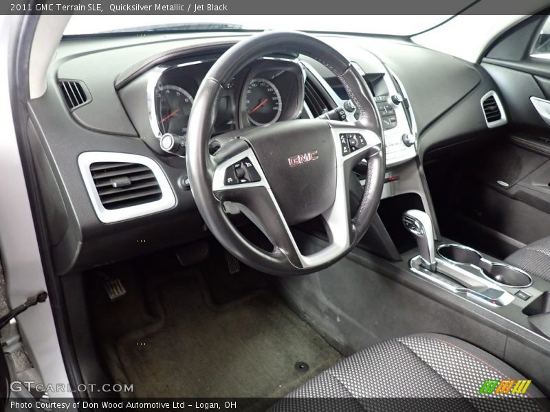 Quicksilver Metallic / Jet Black 2011 GMC Terrain SLE