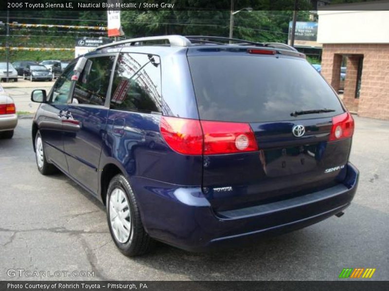 Nautical Blue Metallic / Stone Gray 2006 Toyota Sienna LE