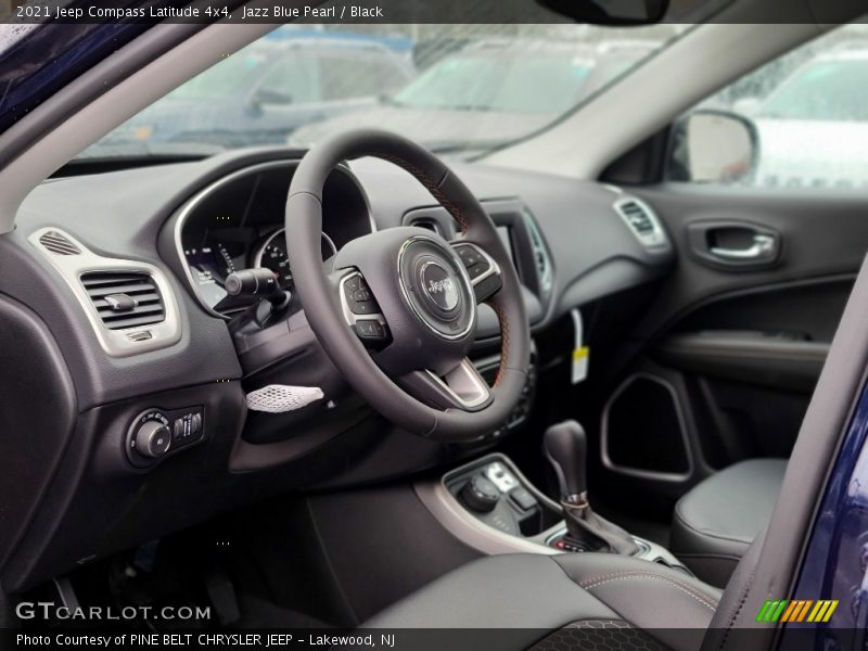 Jazz Blue Pearl / Black 2021 Jeep Compass Latitude 4x4