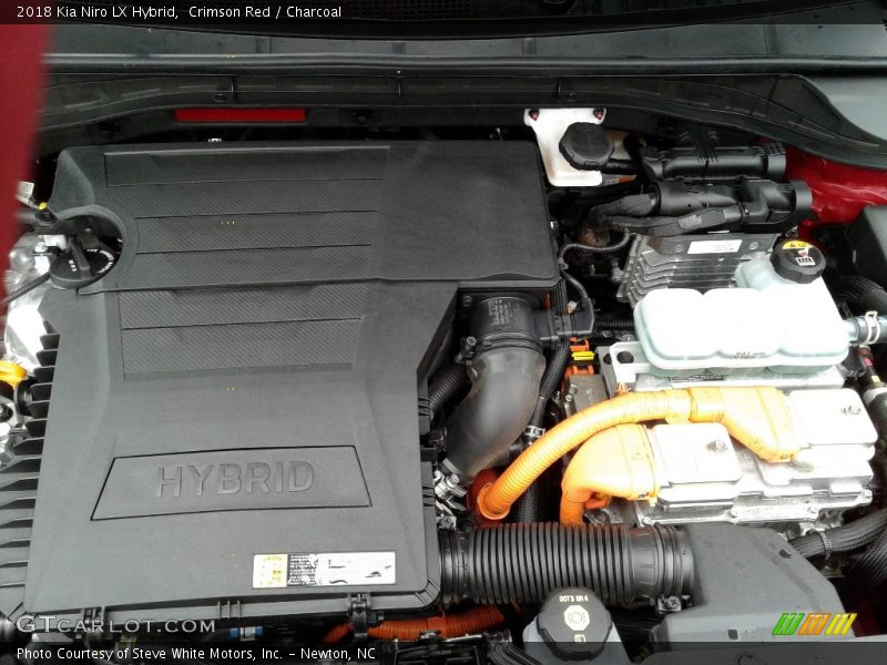  2018 Niro LX Hybrid Engine - 1.6 Liter DOHC 16-Valve CVVT 4 Cylinder Gasoline/Electric Hybrid