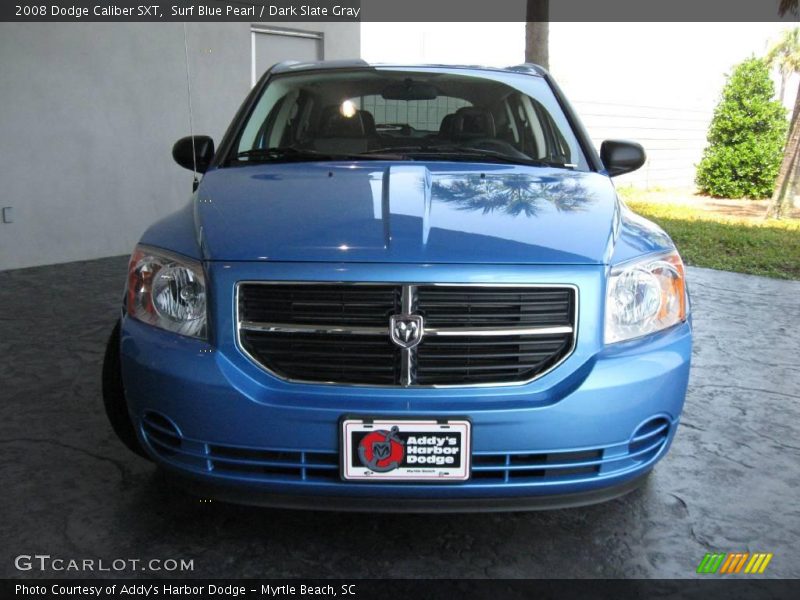 Surf Blue Pearl / Dark Slate Gray 2008 Dodge Caliber SXT