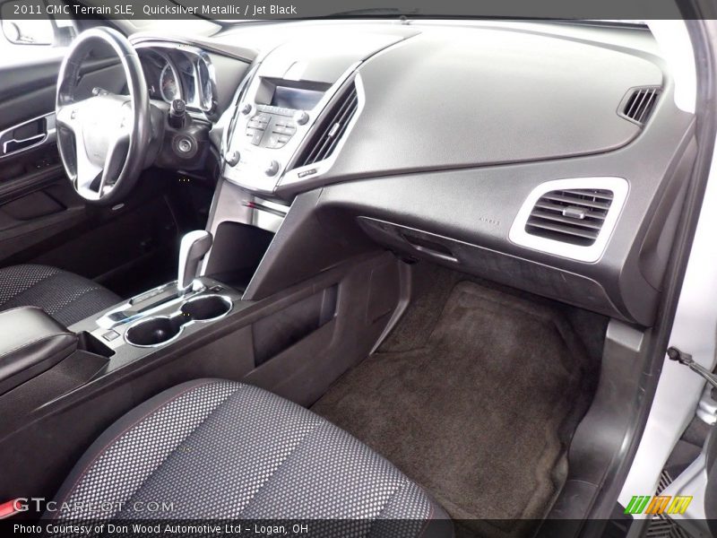Quicksilver Metallic / Jet Black 2011 GMC Terrain SLE