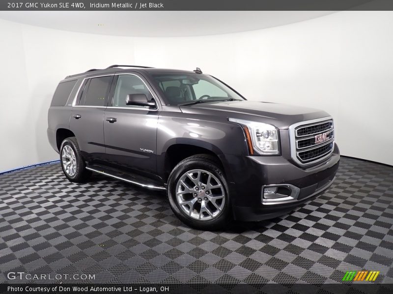 Iridium Metallic / Jet Black 2017 GMC Yukon SLE 4WD