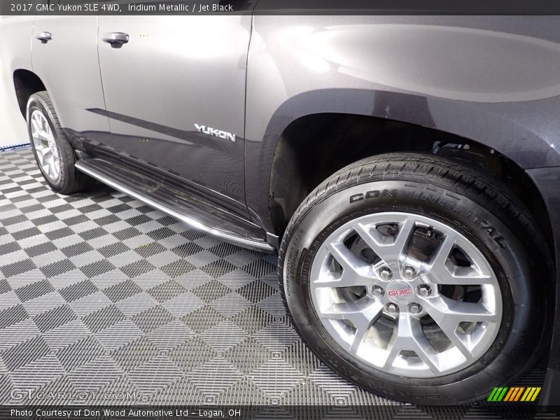 Iridium Metallic / Jet Black 2017 GMC Yukon SLE 4WD