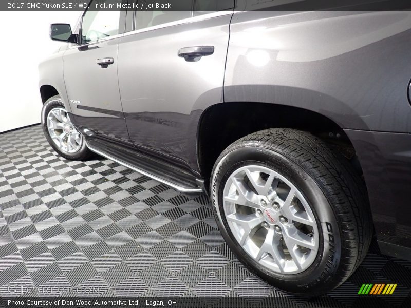 Iridium Metallic / Jet Black 2017 GMC Yukon SLE 4WD