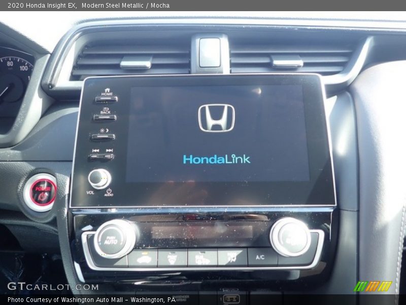 Modern Steel Metallic / Mocha 2020 Honda Insight EX