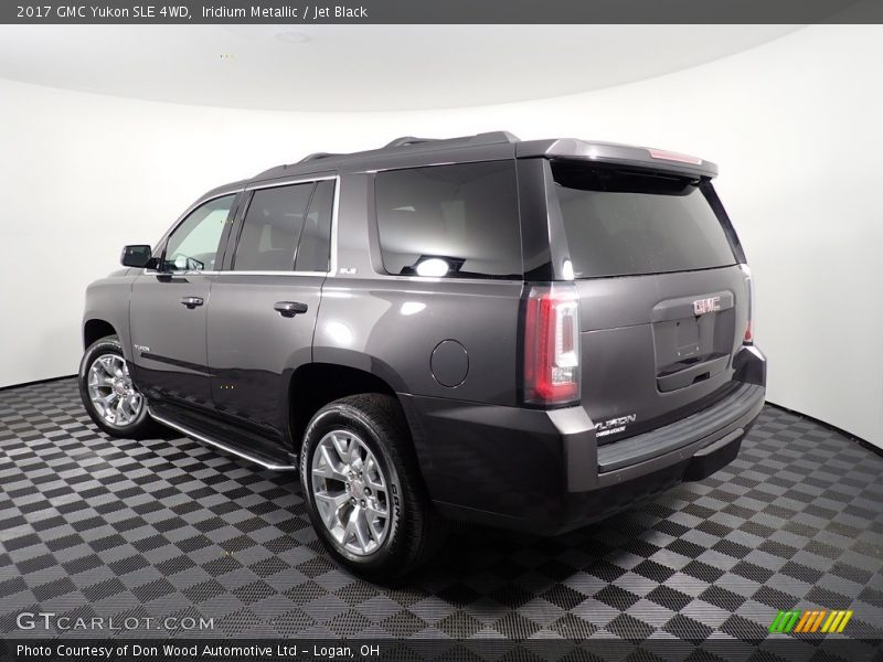 Iridium Metallic / Jet Black 2017 GMC Yukon SLE 4WD