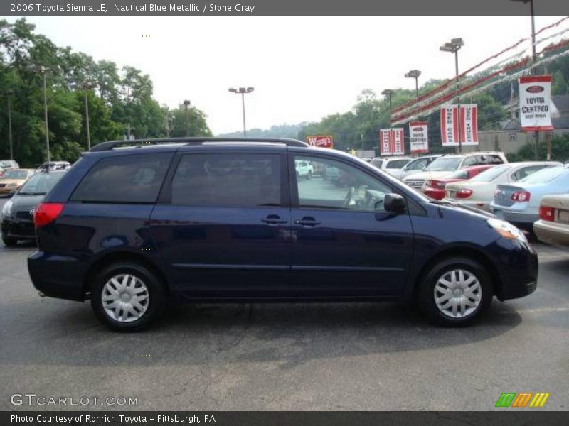 Nautical Blue Metallic / Stone Gray 2006 Toyota Sienna LE