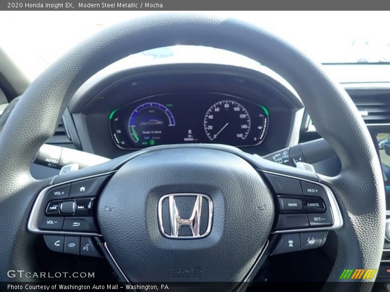 Modern Steel Metallic / Mocha 2020 Honda Insight EX