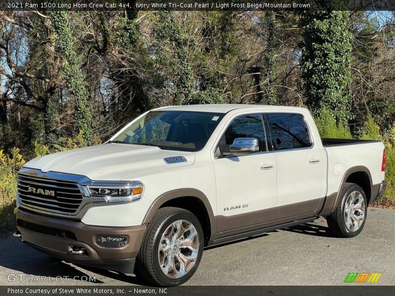 Front 3/4 View of 2021 1500 Long Horn Crew Cab 4x4