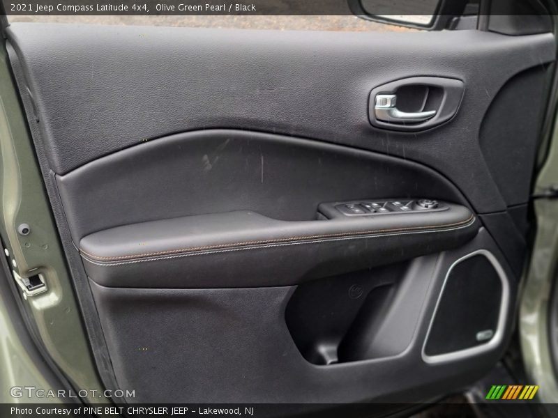 Olive Green Pearl / Black 2021 Jeep Compass Latitude 4x4