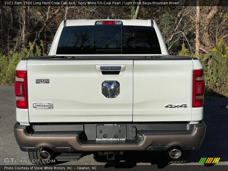 Exhaust of 2021 1500 Long Horn Crew Cab 4x4