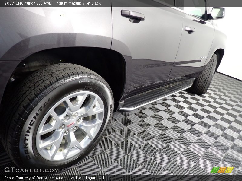 Iridium Metallic / Jet Black 2017 GMC Yukon SLE 4WD