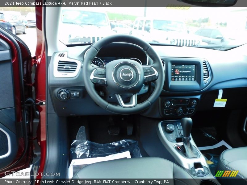 Velvet Red Pearl / Black 2021 Jeep Compass Latitude 4x4