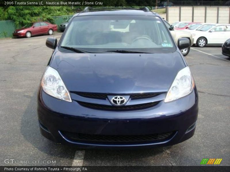 Nautical Blue Metallic / Stone Gray 2006 Toyota Sienna LE