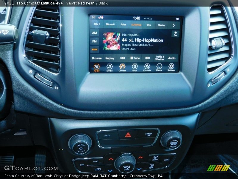 Velvet Red Pearl / Black 2021 Jeep Compass Latitude 4x4