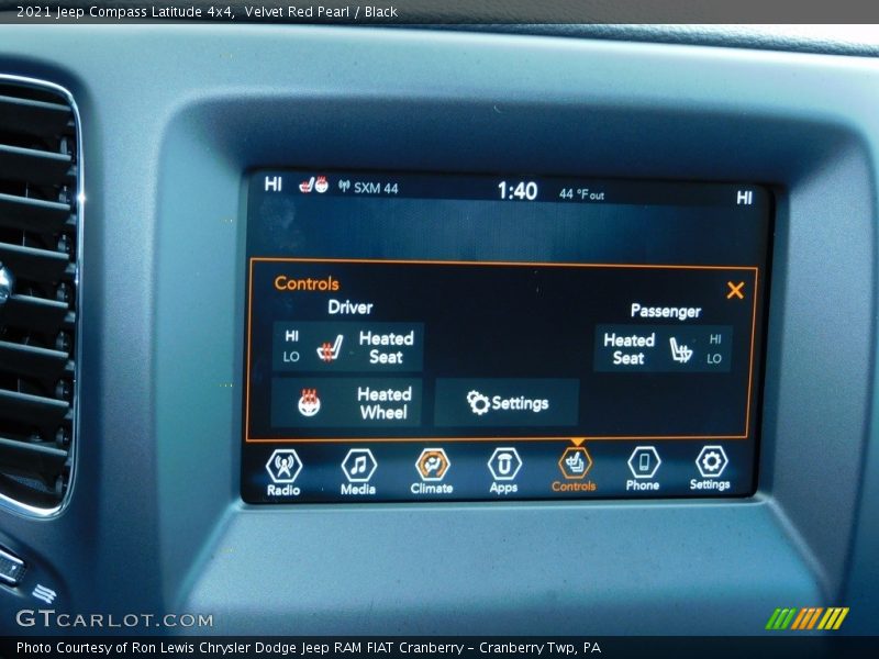 Velvet Red Pearl / Black 2021 Jeep Compass Latitude 4x4