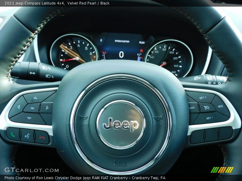 Velvet Red Pearl / Black 2021 Jeep Compass Latitude 4x4