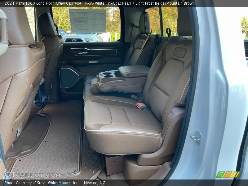 Rear Seat of 2021 1500 Long Horn Crew Cab 4x4