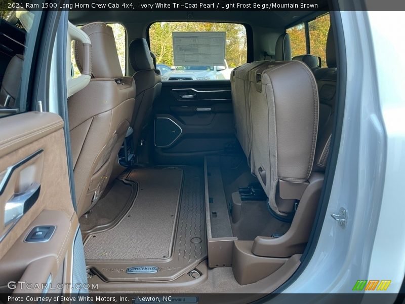 Rear Seat of 2021 1500 Long Horn Crew Cab 4x4