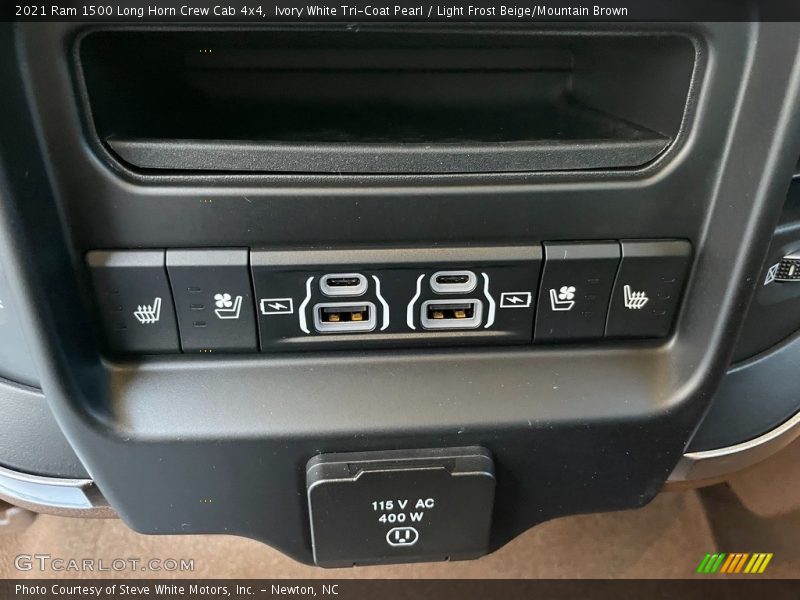 Controls of 2021 1500 Long Horn Crew Cab 4x4