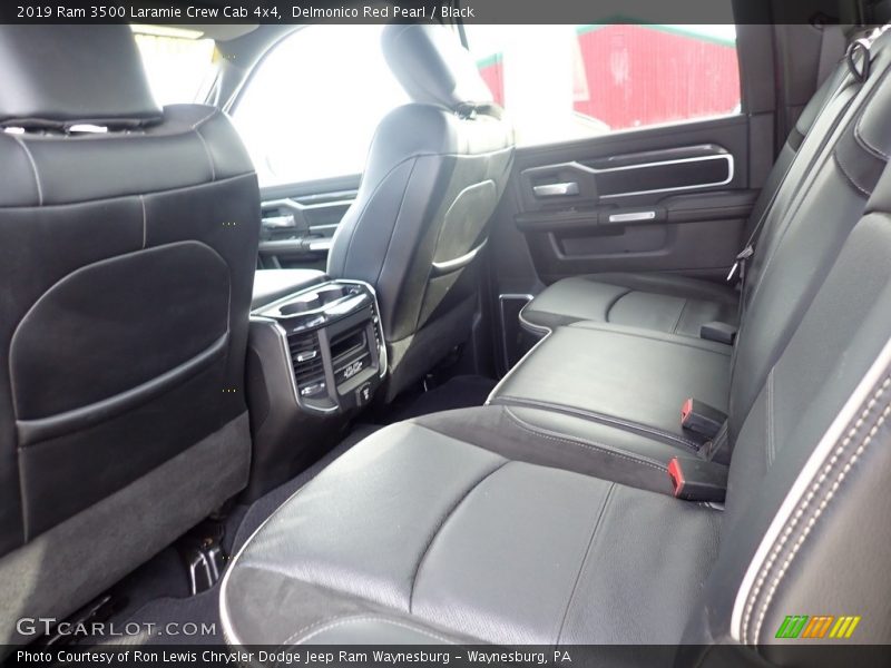 Delmonico Red Pearl / Black 2019 Ram 3500 Laramie Crew Cab 4x4