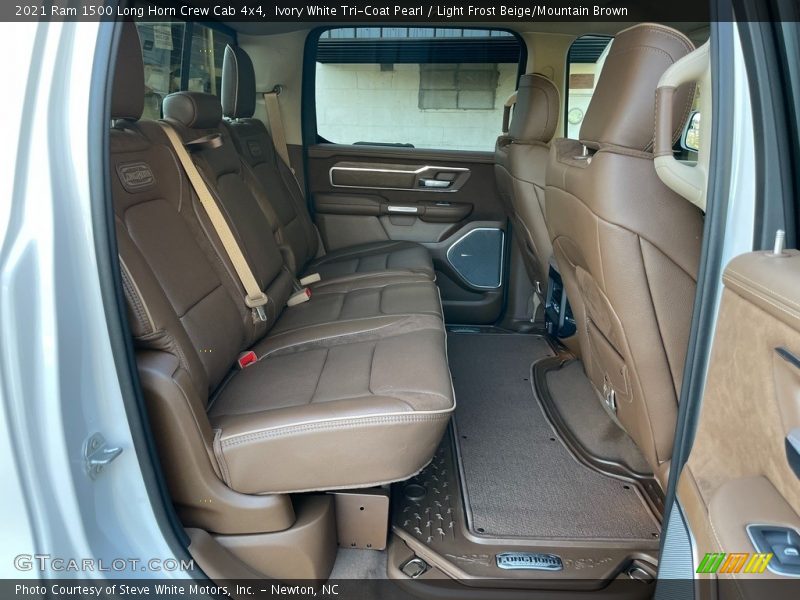 Rear Seat of 2021 1500 Long Horn Crew Cab 4x4