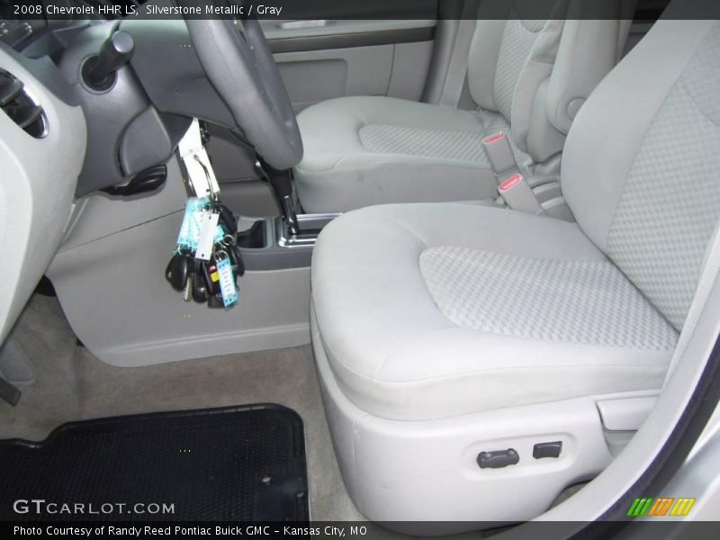 Silverstone Metallic / Gray 2008 Chevrolet HHR LS