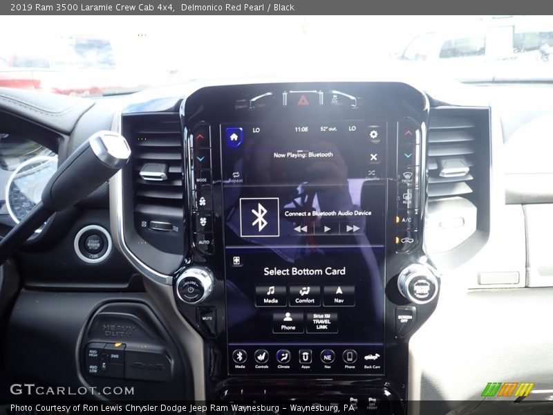 Controls of 2019 3500 Laramie Crew Cab 4x4