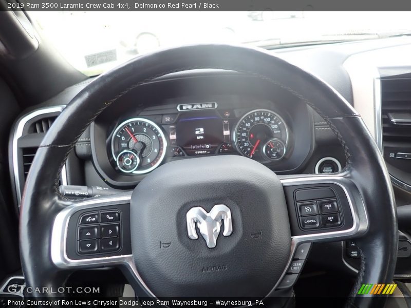  2019 3500 Laramie Crew Cab 4x4 Steering Wheel