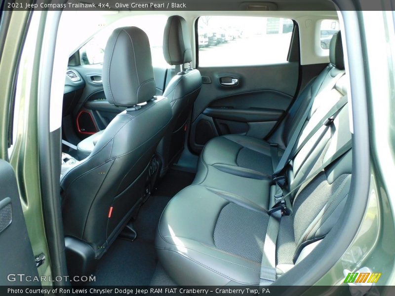 Olive Green Pearl / Black 2021 Jeep Compass Trailhawk 4x4
