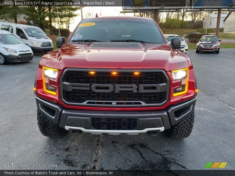 Rapid Red / Black 2020 Ford F150 SVT Raptor SuperCrew 4x4