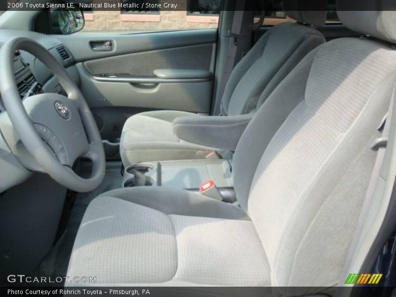 Nautical Blue Metallic / Stone Gray 2006 Toyota Sienna LE