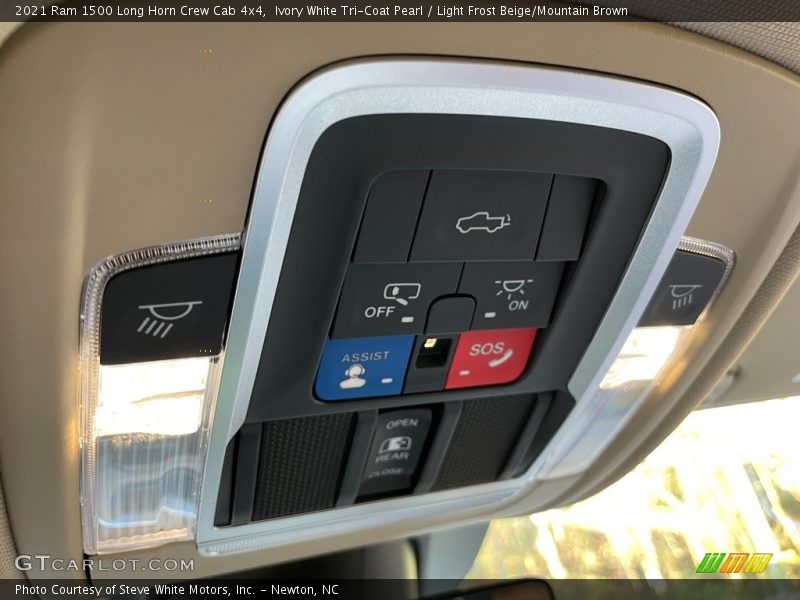 Controls of 2021 1500 Long Horn Crew Cab 4x4