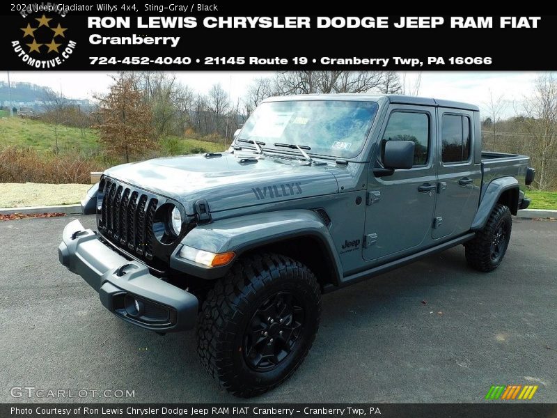 Sting-Gray / Black 2021 Jeep Gladiator Willys 4x4