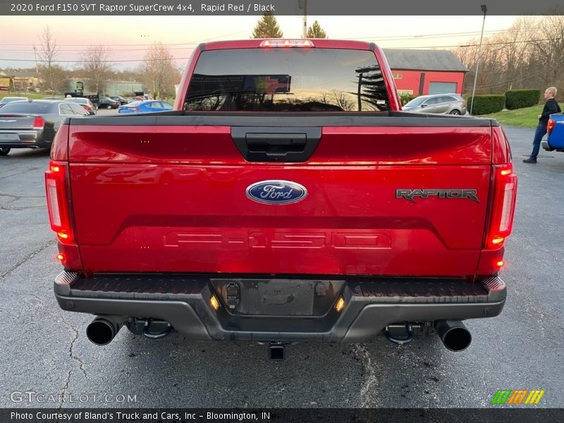 Rapid Red / Black 2020 Ford F150 SVT Raptor SuperCrew 4x4