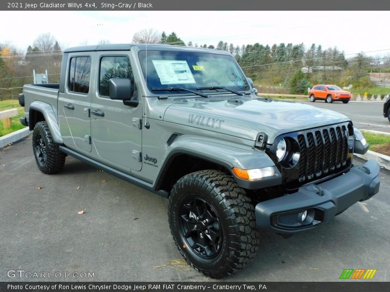 Sting-Gray / Black 2021 Jeep Gladiator Willys 4x4