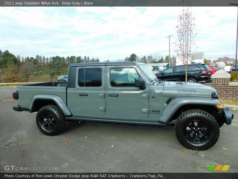 Sting-Gray / Black 2021 Jeep Gladiator Willys 4x4